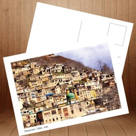 تصویر کارت پستال روستای ماسوله کد 3355 