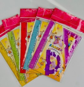 تصویر مجموعه هندسی 3 تکه ژله‌ای کد 117008269 