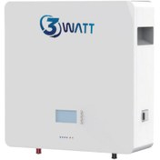 تصویر باتری لیتیومی 2.5 کیلووات 3wat ( 100 آمپر 24 ولت) 