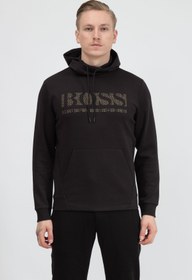 تصویر سویشرت اورجینال برند Hugo boss مدل Soody Kapüşonlu Sweatshirt کد 164072378 