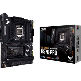 تصویر مادربورد ایسوس TUF GAMING H570-PRO - استوک 