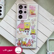 تصویر قاب گوشی دوستان پاتریک و باب اسفنجی سامسونگ و شیائومی Patrick and SpongeBob Friends Phone Case for Samsung and Xiaomi