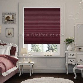 تصویر پرده پلیسه پردیسون کد MANILA - 60*120سانتیمتر / 02 / شب و روز Predison pleated curtain, MANILA code