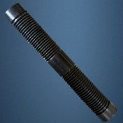 تصویر خرطومی فنری مکش انعطاف‌پذیر رنگ مشکی مقاوم در برابر گرما و فشار 