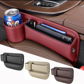 تصویر جا لیوانی چرم خودرو 