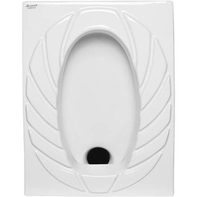 تصویر توالت زمینی پارمیدا مروارید Parmida Squat Toilet