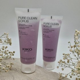 تصویر اسکراب لایه بردار و صاف کننده پوست صورت کیکو میلانو Pure Clean Scrub Kiko Milano 