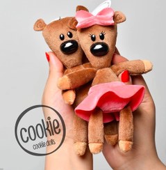 تصویر عروسک تدی مستربین دختر مدل لتی 30 سانتی Teddy Masterbine Doll Model Latti 30cm