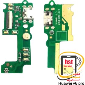 تصویر برد شارژ گوشی هواوی Y6 pro Board charge Huawei Y6 pro