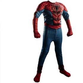 تصویر لباس مردعنکبوتی پارچه ای عضلانی Fabric spiderman suit