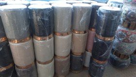 تصویر صندلی پاف استوانه ای تمام پارچه 