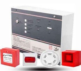 تصویر کنترل پنل 24 زون اعلام حریق - متعارف - برند آریاک ا Fire alarm control panel Fire alarm control panel