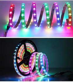 تصویر ریسه آر جی بی - 5 RGB strip