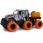 تصویر ماشین کنترلی دودزا مدل جیپ آفرود ۶ چرخ 