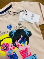 تصویر بلوز دخترانه برند blukids مناسب 9تا12ماه، 24تا30ماه 