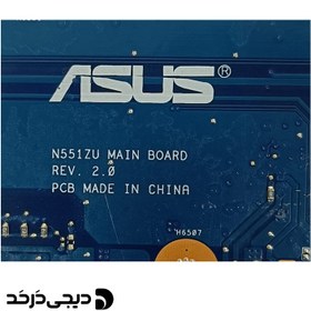 تصویر مادربرد لپ تاپ MOTHERBOARD ASUS N551ZU FX7600P VGA 4GB MOTHERBOARD ASUS N551ZU FX7600P VGA 4GB