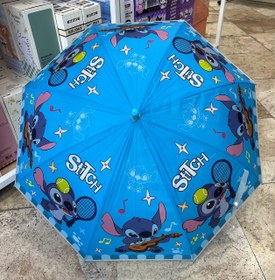 تصویر چتر کودک طرح استیج سوت دار 