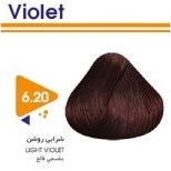 تصویر رنگ مو گیاهی ویتامول سری Violet مدل Light شماره 6.20 