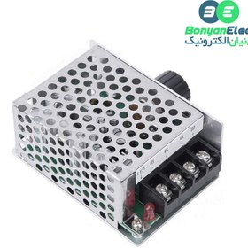 تصویر کنترلر دور موتور DC خروجی PWM متغیر 60v-9v -جریان 20A 