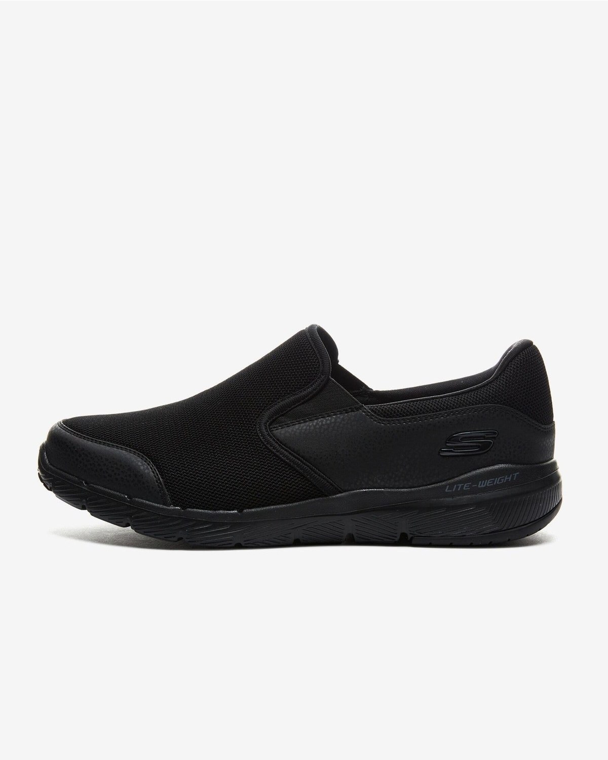 Skechers flex advantage online black