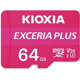 تصویر کارت حافظه کیوکسیا microSDXC EXCERIA Plus U3 ظرفیت 64 گیگابایت 