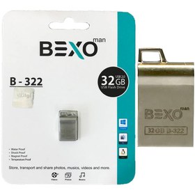 تصویر فلش مموری بکسو مدل B-322 ظرفیت 16 گیگابایت Bexo B-322 Flash Memory 16GB