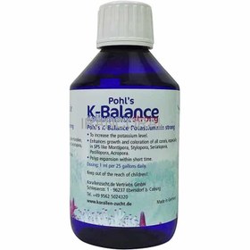 تصویر محلول کی بالانس استرانگ کورالن زاخت Korallen-Zucht Pohl’s K-Balance Potassium Strong