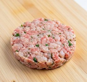 تصویر برگر میگو تازه 