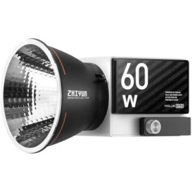 تصویر ویدیو لایت ژیون مدل MOLUS G60 ZHIYUN MOLUS G60 BI COLOR LED MONOLIGHT