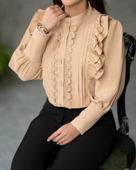 تصویر شومیز زنانه مدل 1534 سایز ۵۴-۵۶ 