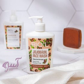 تصویر کرم ژل شستشوی صورت Jojoba oil بیول (مناسب پوست خشک و نرمال) 