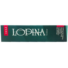 تصویر رنگ مو لوپینا مدل شرابی بادمجانی 5.99 Lupina hair color, burgundy model, 5.99