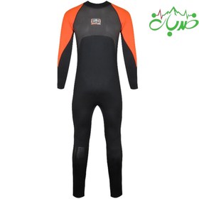 تصویر (وتسوت) لباس غواصی و ورزش های آبی ۳ میل Banana Bite کد ۱۱ مردانه تمام تنه - LGE Neoprene wetsuit