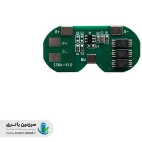 تصویر ماژول کنترل شارژ باتری لیتیومی ۲ سلول 8A7.4V مدل 2S8A-V1.0 