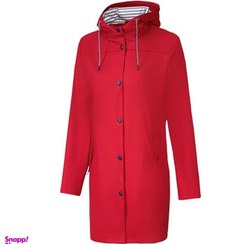 تصویر کت کلاه دار زنانه کرویت کد CRVC01 رنگ قرمز 