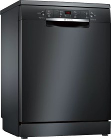 تصویر ماشین ظرفشویی بوش 13 نفره سری 4 مدل SMS46NB01B ا Bosch SMS46NB01B place settings 13 Series 4 free-standing dishwasher Black Bosch SMS46NB01B place settings 13 Series 4 free-standing dishwasher Black