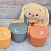 تصویر ظرف غذای کودک مدل هویج 