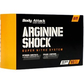 تصویر آرژنین شوک بادی اتک 80 عددی BODY ATTACK Arginine Shock 