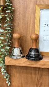 تصویر زنگ دسته چوبی 