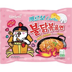 تصویر نودل کره ای طعم کاربونارا برند سامیانگ(تند) 