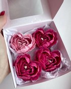 تصویر شمع قلب - سفید 