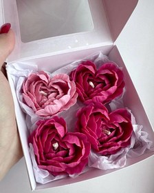 تصویر شمع قلب - سفید 