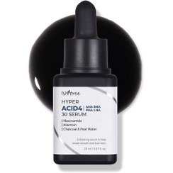 تصویر سرم لایه بردار هایپر اسید 4 ایزنتری | Isntree Hyper Acid 4 AHA BHA PHA LHA 30 Serum Isntree Hyper Acid 4 AHA BHA PHA LHA 30 Serum