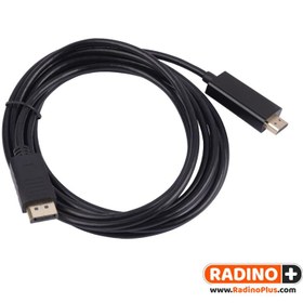 تصویر کابل تبدیل DISPLAY PORT به HDMI رویال طول 3 متر ROYAL DISPLAY PORT TO HDMI CABLE 3m