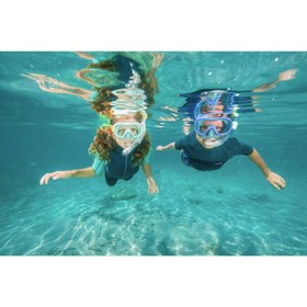 تصویر اسنورکل کودکانه سوبا - دکتلون (سوبِآ) Subea Children's Snorkel - Translucent - 100 Valve 