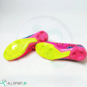 تصویر کفش فوتبال نایک مرکوریال ایرزوم Nike Mercurial Air Zoom Pink Green 