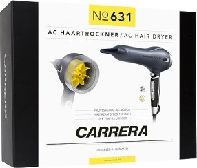 تصویر سشوار حرفه‌ای کررا مدل 631 AC carrera hair dryer 631