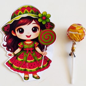 تصویر گیفت آبنبات یلدا - دختر 