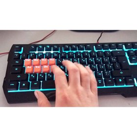 تصویر کبورد مخصوص بازی ای فورتک مدل B188 A4tech B188 Gaming Keyboard