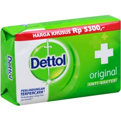 تصویر صابون دتول ضد باکتری - محافظت فعال از میکروب - Dettol Original antibacterialn & active germ protection 